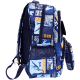 Rucsac scolar cu 2 compartimente si penar Dinozaur 45x31x14 cm